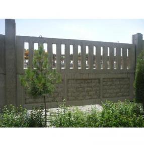 دیوار نرده ای بتونی